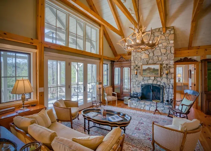 Mountain Dream Luxury Cottage With Fireplace